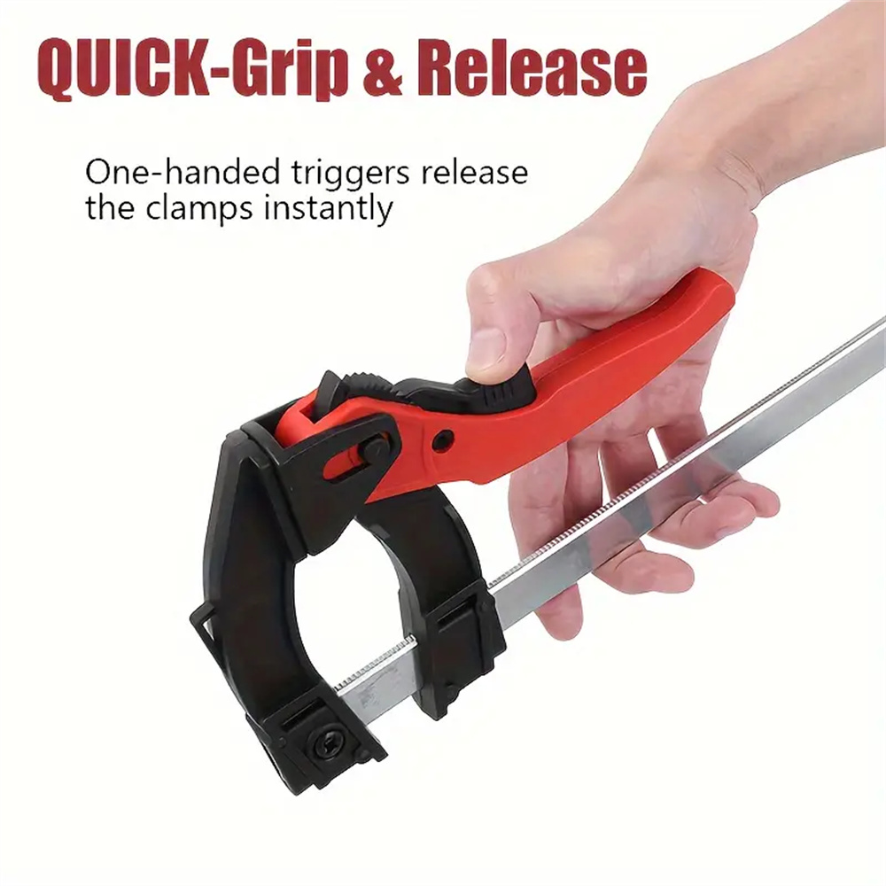 Woodworking Quick Clamps - Penjepit F Ratchet Cepat Tugas Berat