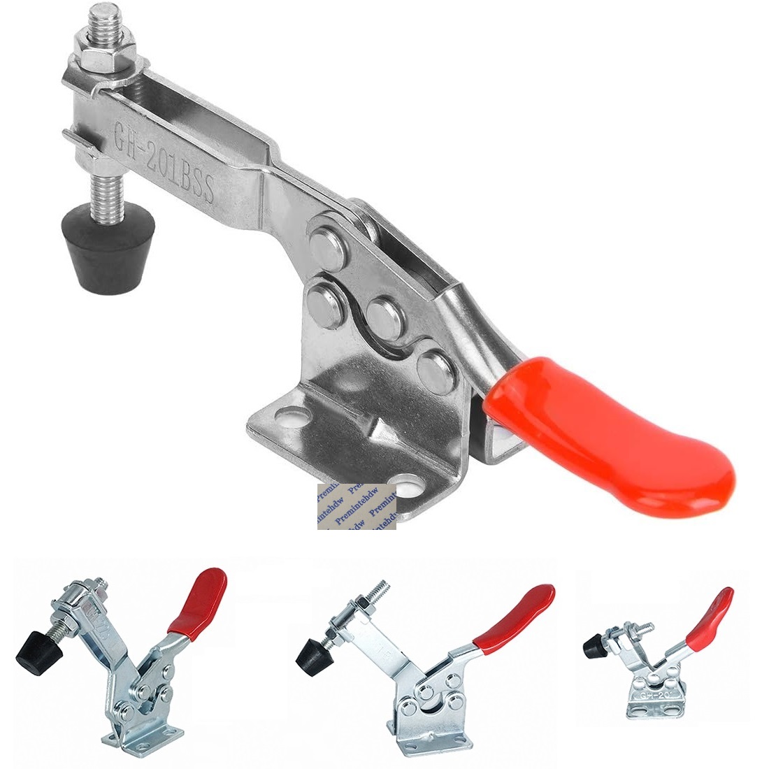 Woodworking Quick Clamps - 4 Buah Penjepit Toggle Lepas Cepat