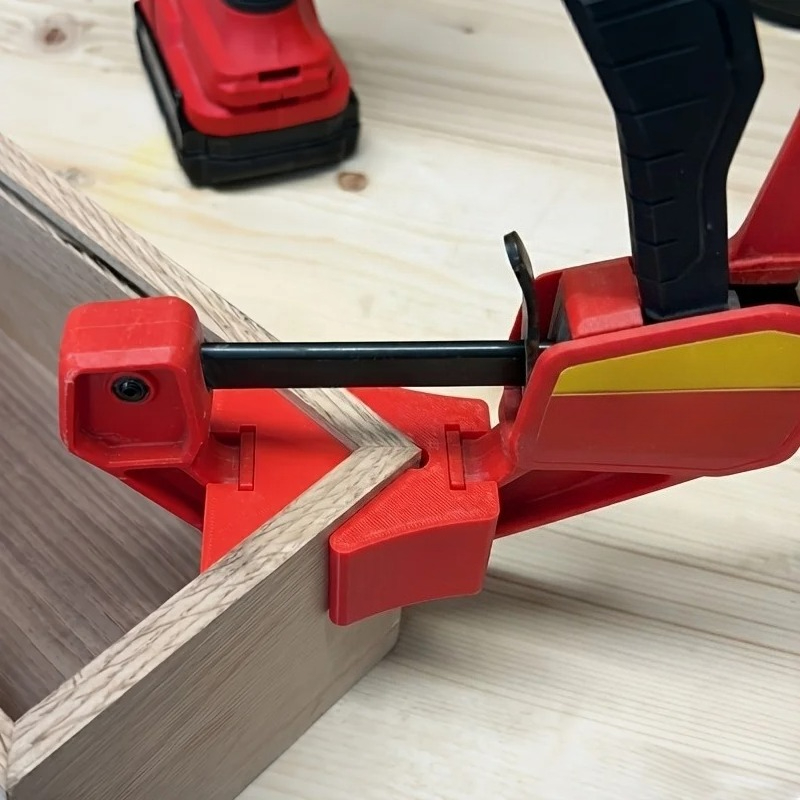 Woodworking Quick Clamps - Adaptor Sudut Jepit Cepat, Kompatibel dengan