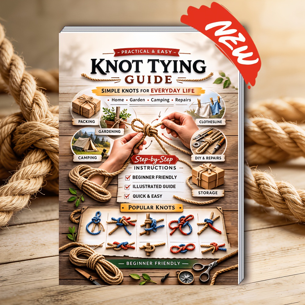 Woodworking Book - Buku Panduan Mengikat Simpul Simpul Sederhana
