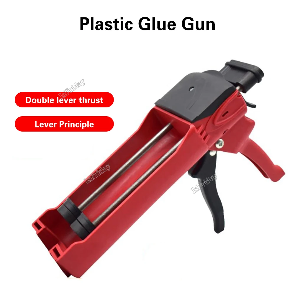 Woodworking Glue Applicator - Aplikator Pistol Kartrid Komponen Ganda Baja