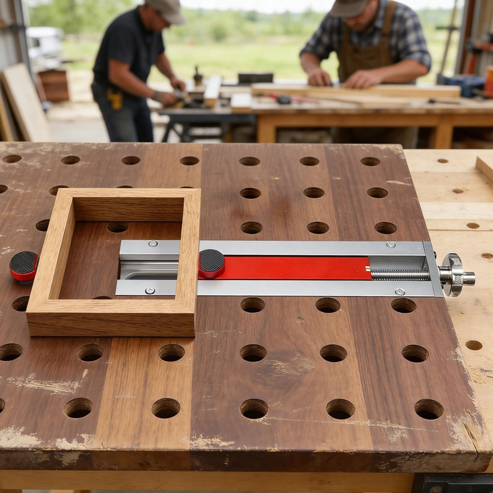 Woodworking Quick Release Vise - Penjepit Vise Meja Kerja Kayu Sistem