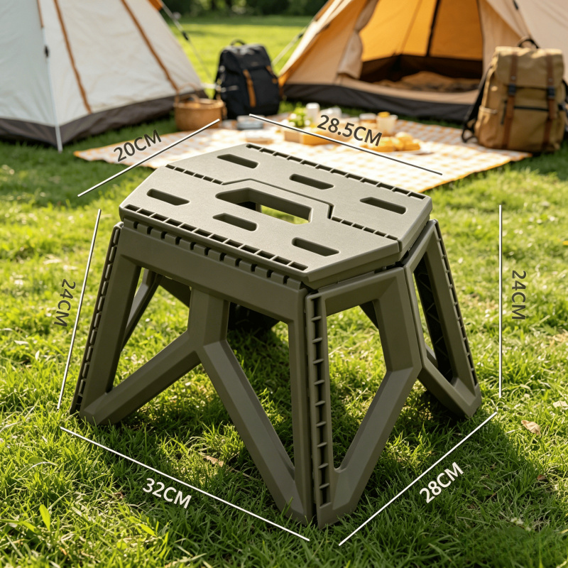 Woodworking Outdoor Furniture - Kursi Lipat Portabel untuk Luar Ruangan,