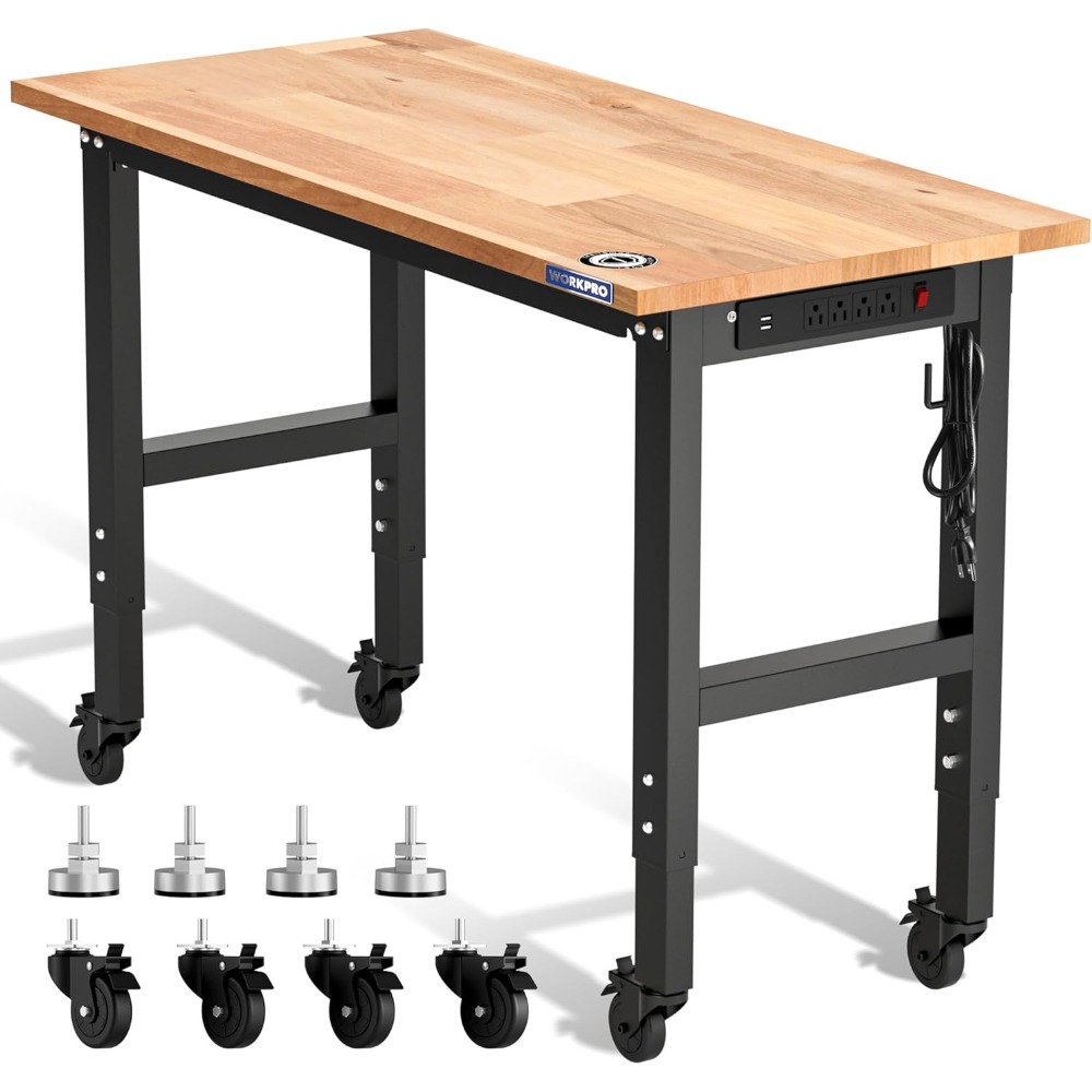Workbench Woodworking - Meja Kerja Garasi, Meja Kerja yang