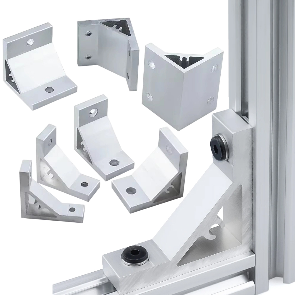 Woodworking Joint - 4 Buah Braket Sudut Sudut 90