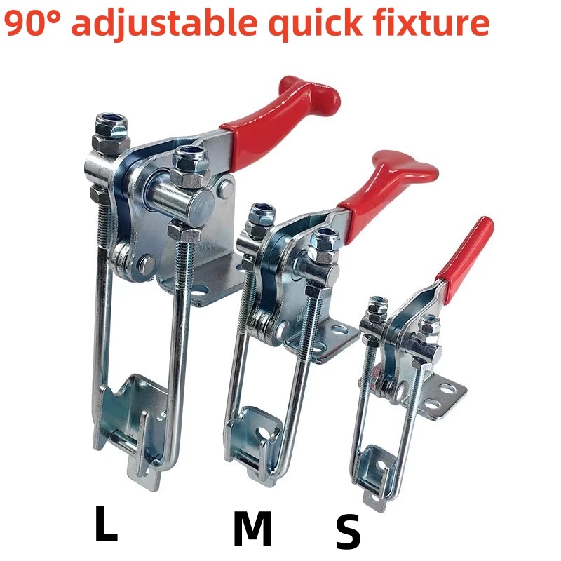 Woodworking Quick Clamps - Penjepit Lepas Cepat 90 Derajat Besi