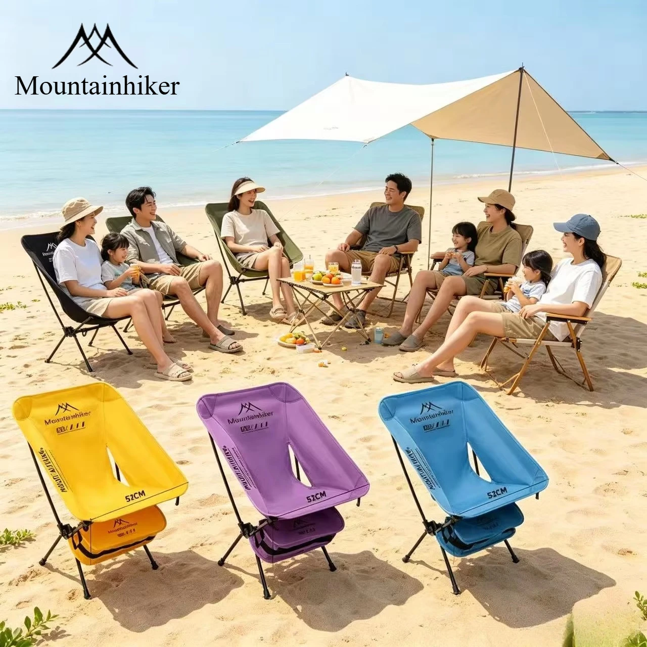 Woodworking Outdoor Furniture - Kursi Lipat Ultra Ringan Alu Minum
