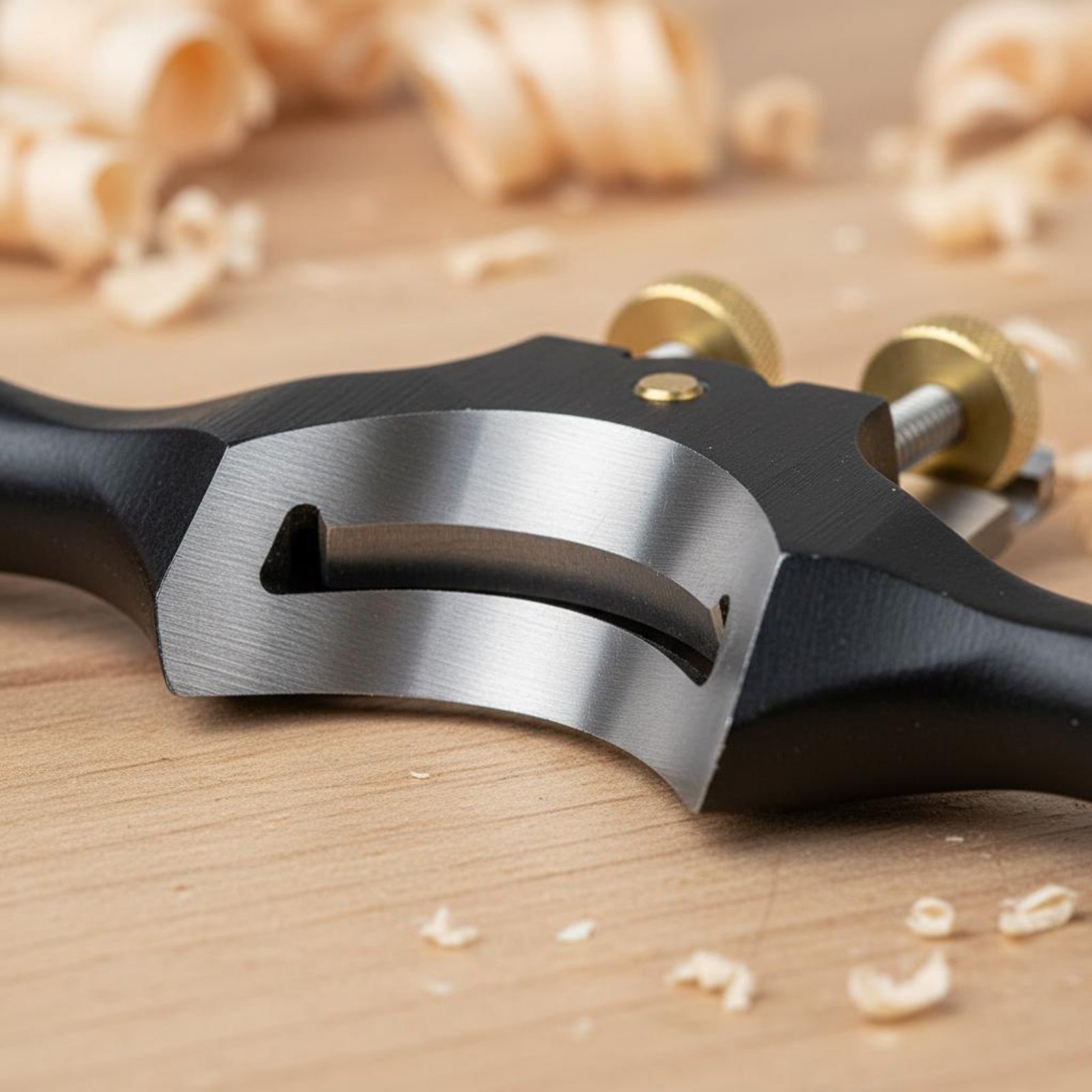 Spoke Shave Round - Alat Pembentuk Kayu Cekung Tajam dengan