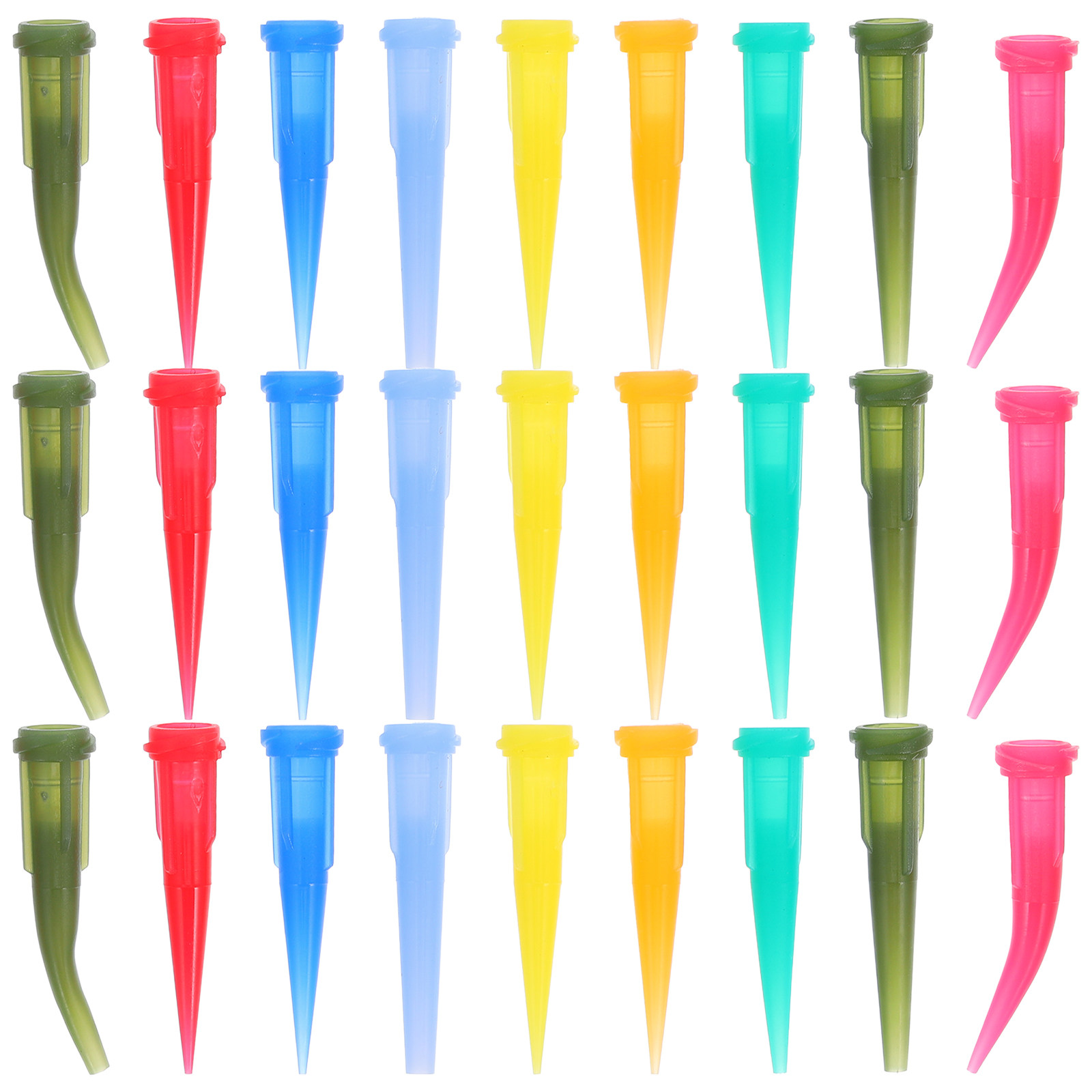 Woodworking Glue Applicator - 10 Buah Tutup Tabung Caulk ABS,