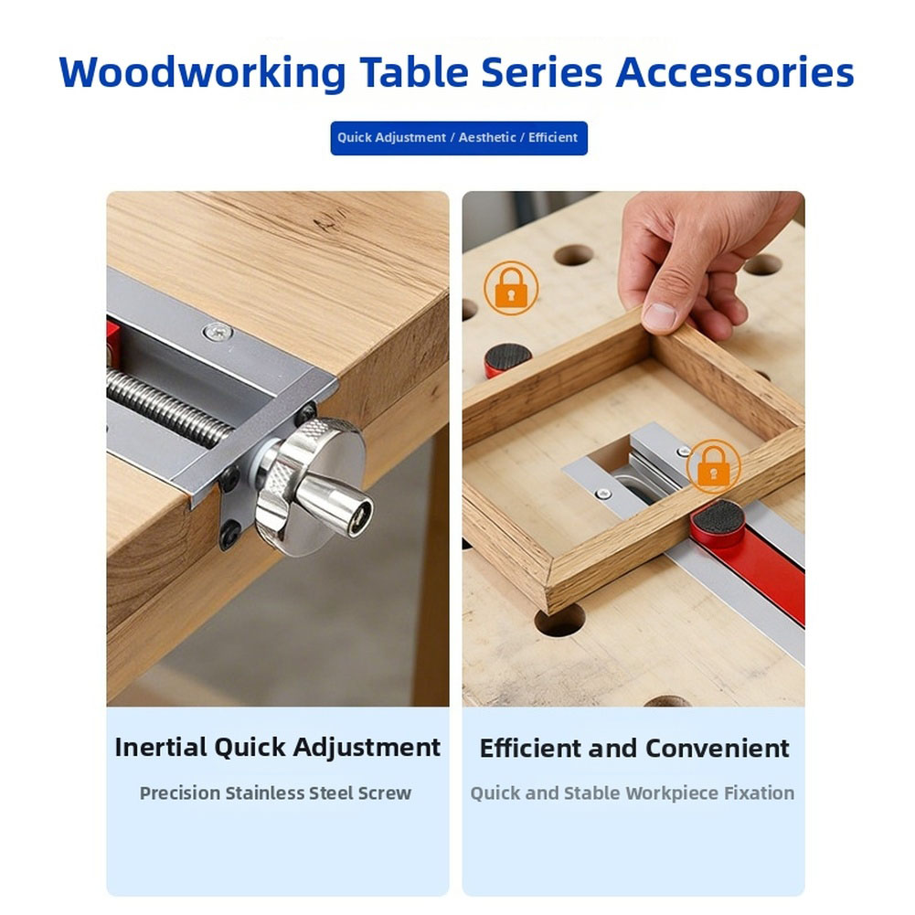 Penjepit Vise Cepat Lepas CNC  - Woodworking Quick Release Vise ulasan dan harga