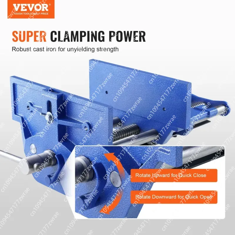 Vise Bangku Kerja Kayu Besi Co - Woodworking Quick Release Vise ulasan dan harga