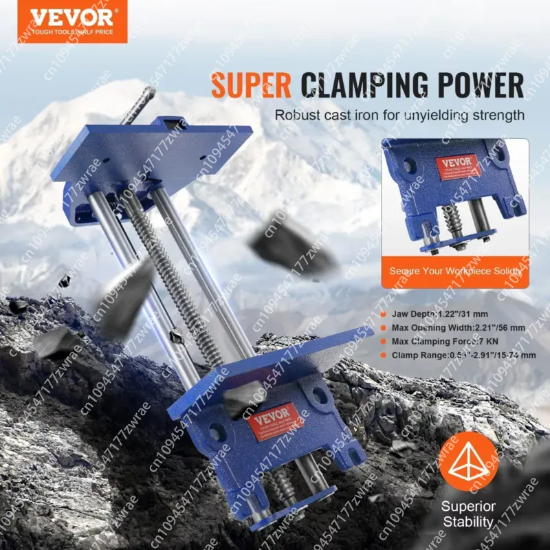 Vise Bangku Kerja Kayu Besi Co - Woodworking Quick Release Vise ulasan dan harga