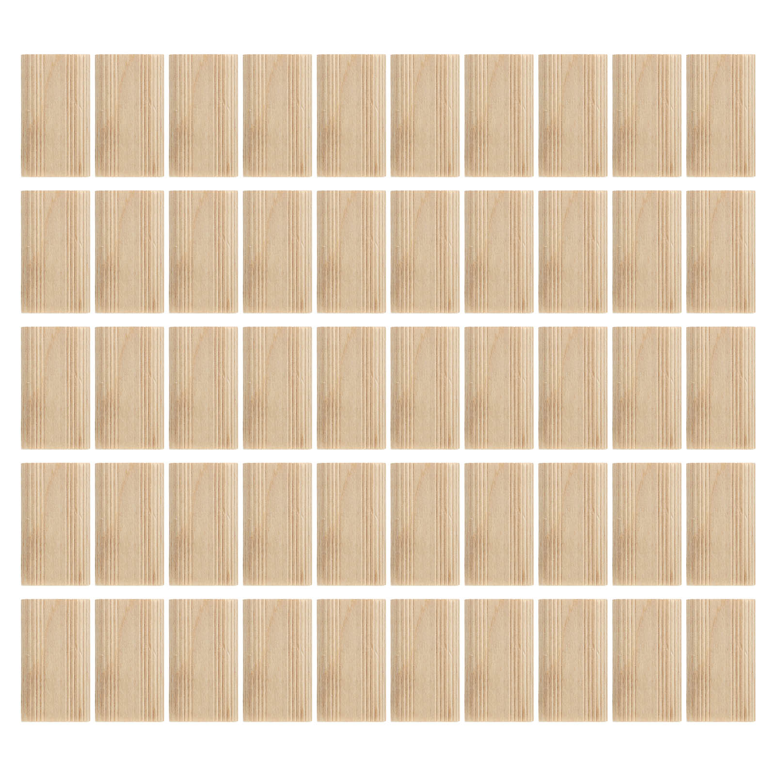 50pcs Domino Tenon Kayu Beech  - Woodworking Domino ulasan dan harga