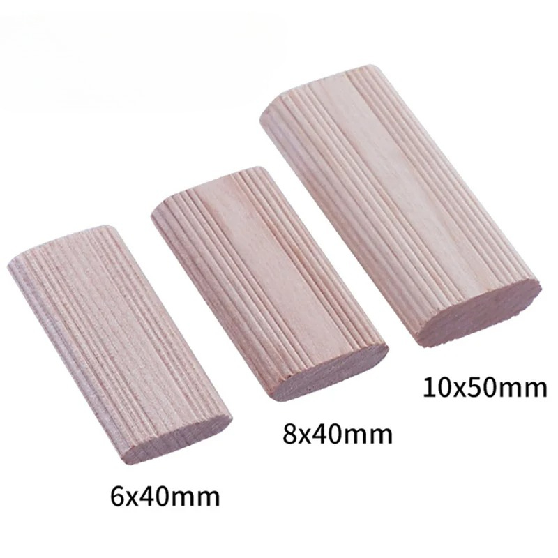 Domino 100/Bag Kayu Solid DIY  - Woodworking Domino ulasan dan harga