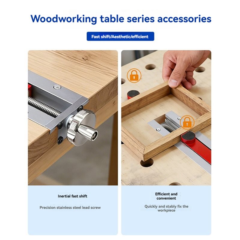AC88-Quick-Release Inertia Vis - Woodworking Quick Release Vise ulasan dan harga
