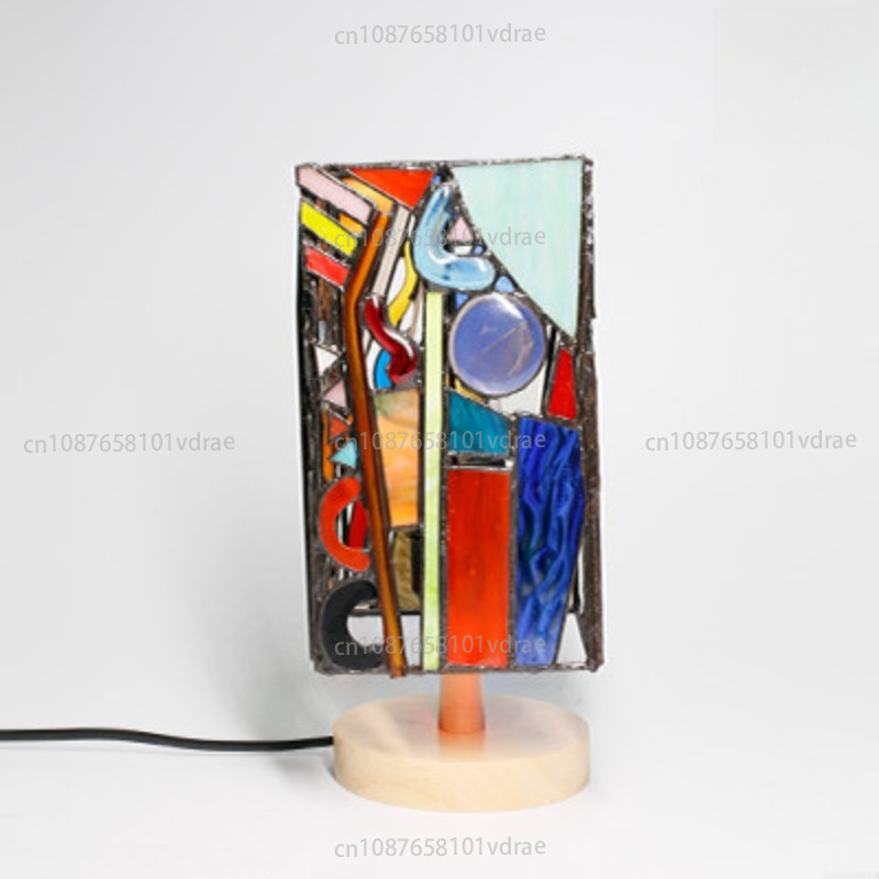 Lampu Meja Geometris Abstrak d - Woodworking Lessons ulasan dan harga