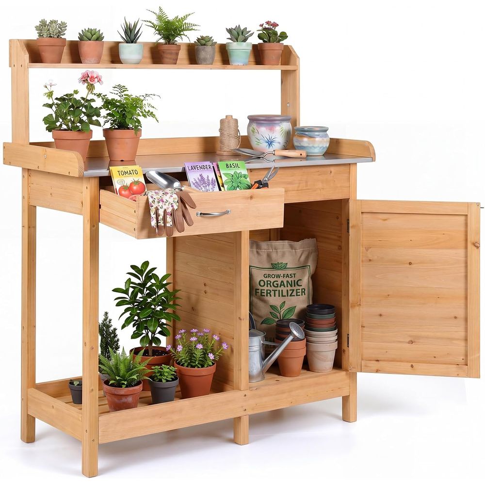 Meja Kerja Taman Kayu dengan K - Workbench Woodworking ulasan dan harga