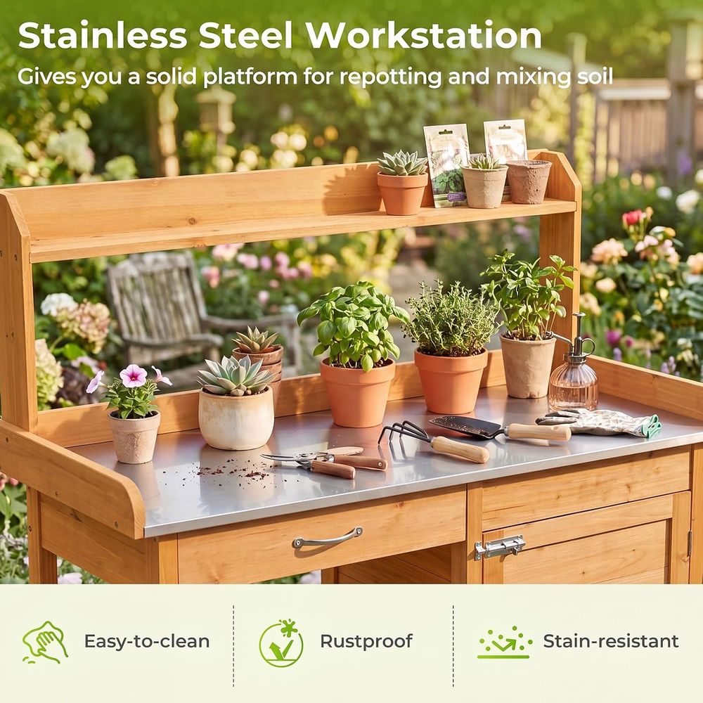 Meja Kerja Taman Kayu dengan K - Workbench Woodworking ulasan dan harga