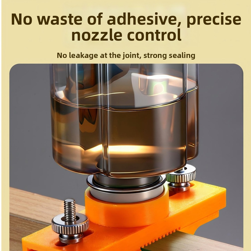 1/2 Buah Alat Aplikator Lem Pe - Woodworking Glue Applicator ulasan dan harga