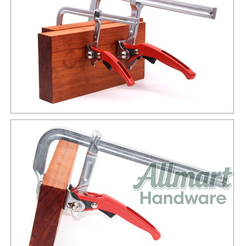 Ratchet F-Clamp Penjepit Kayu  - Woodworking Quick Clamps ulasan dan harga