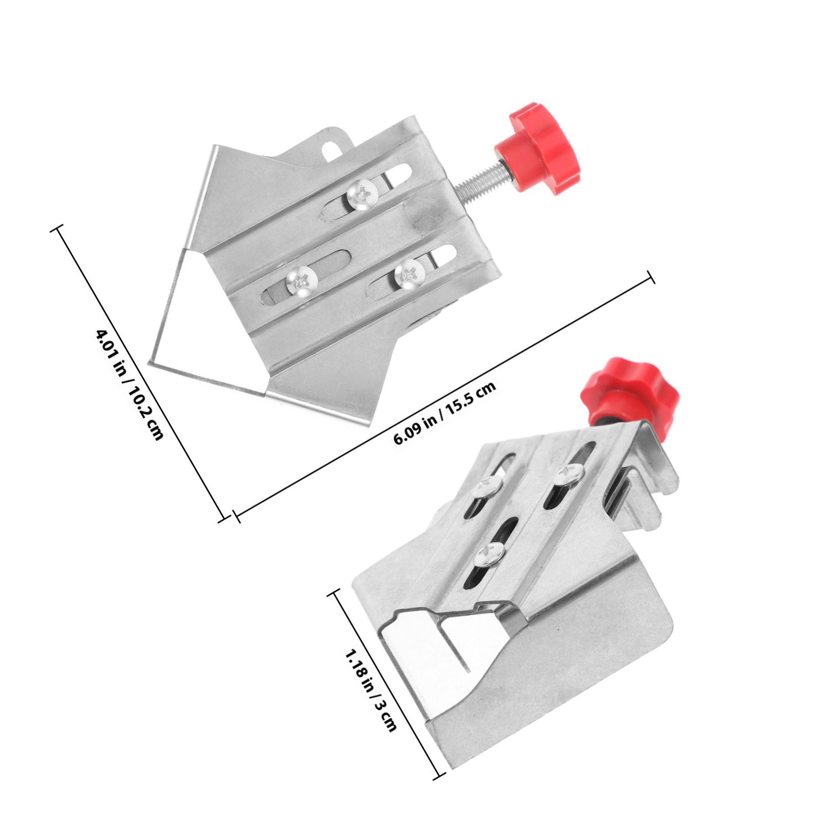 2Pcs Penjepit Sudut Lurus yang - Woodworking Quick Clamps ulasan dan harga