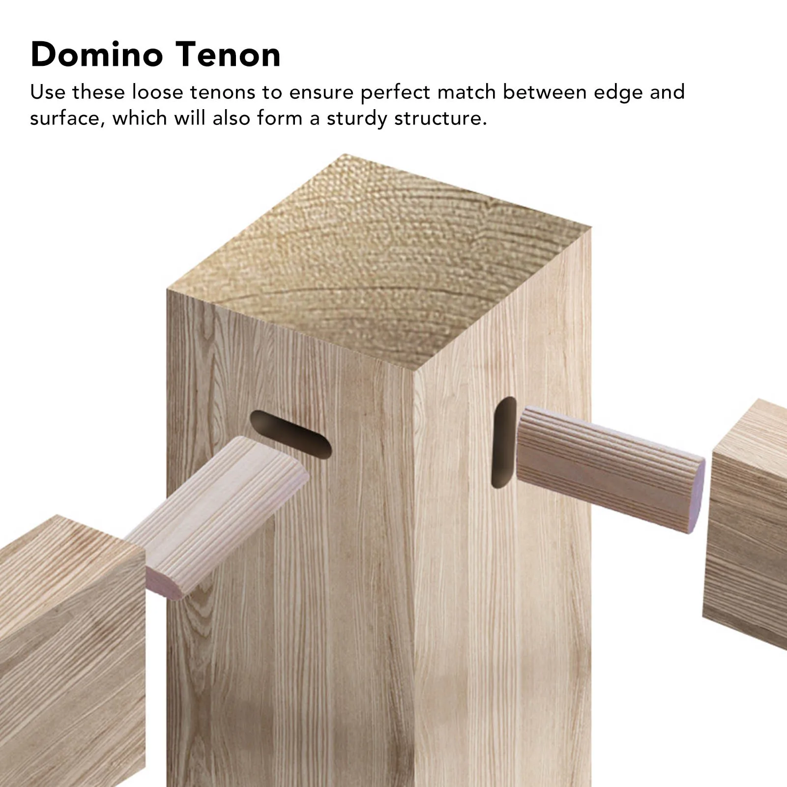 Domino Kayu Beech 8x40mm Akses - Woodworking Domino ulasan dan harga