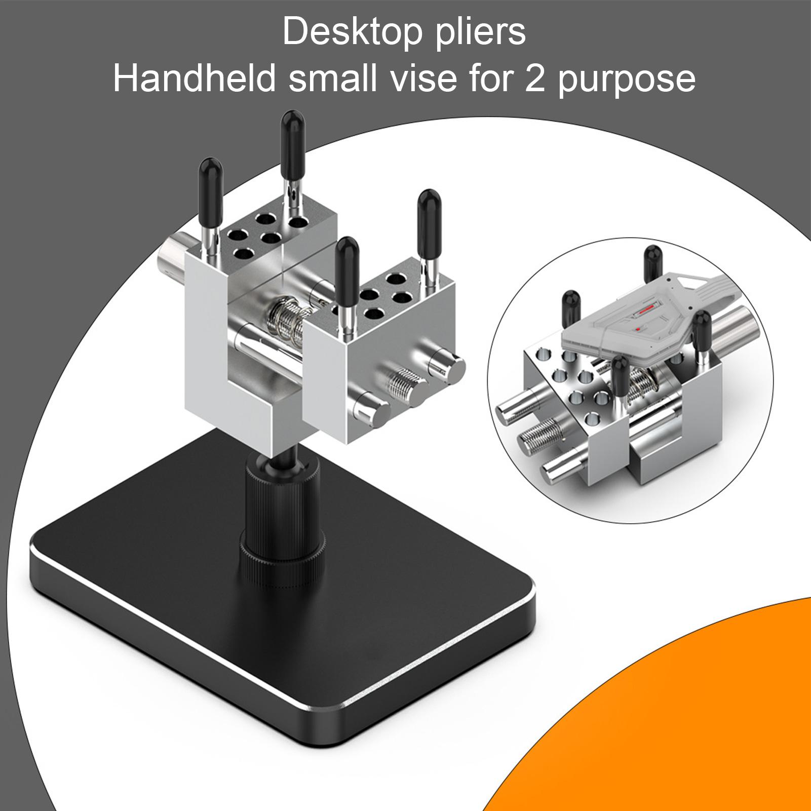Penjepit Meja 2-In-1 Catok Por - Woodworking Quick Release Vise ulasan dan harga