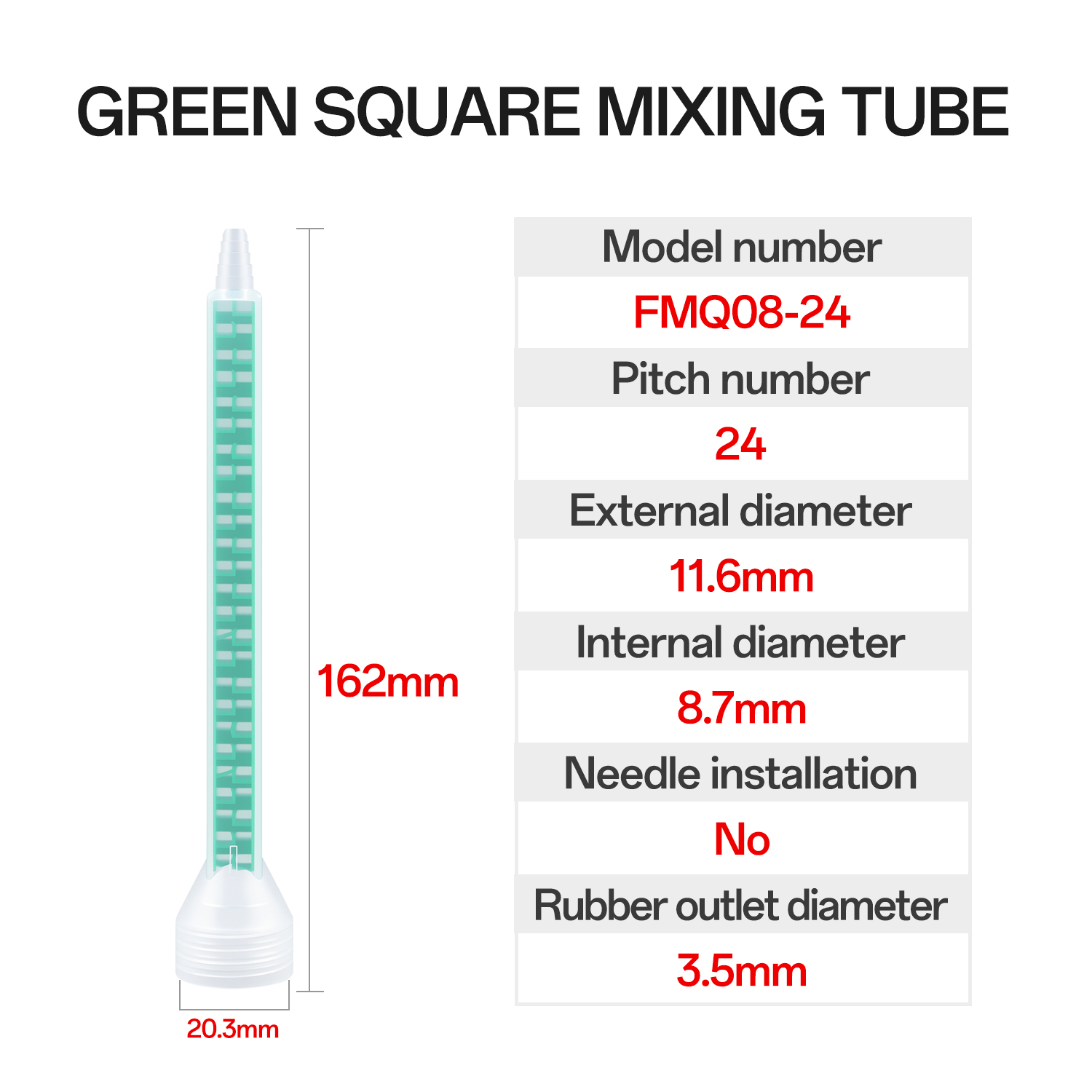 10/20/30/Buah Nosel Pencampur  - Woodworking Glue Applicator ulasan dan harga