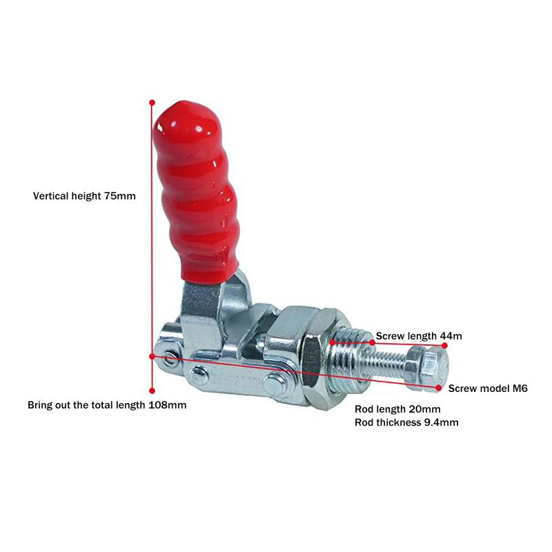 GH-36202M Penjepit Toggle Untu - Woodworking Quick Clamps ulasan dan harga