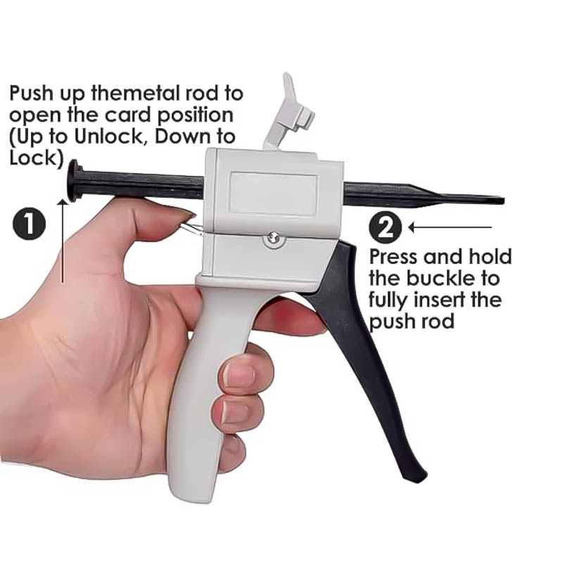 Pistol Lem AB 30ml 50ml Rasio  - Woodworking Glue Applicator ulasan dan harga